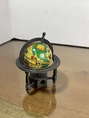 Vintage Die -Cast Miniature Globe Pencil Sharpener • $12.50