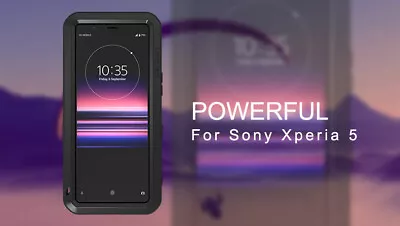 $51.69 • Buy LOVE MEI Metal Waterproof Gorilla Glass Case Cover For Sony Xperia 5/ 1/ 10/ 10+