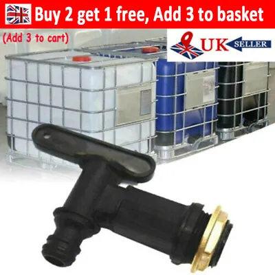 Replacement Water Butt Tap For Hozelock Barrel Adaptor Beer Home Rain Brew Ss • £3.81