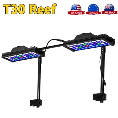 Marine LED Aquarium Light Reef Lighting 36  Full Spectrum Marine Coral Fish Tank • $342.24