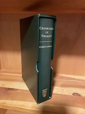 Crossroads Of Twilight Wheel Of Time - Leatherbound 124/150 • $2000