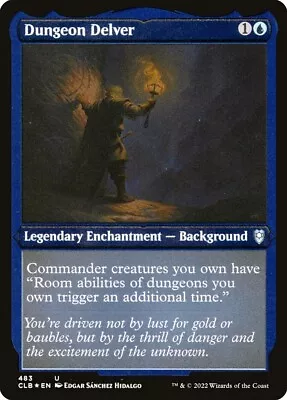 Dungeon Delver | ETCHED FOIL | NM - Commander Legends Baldur's Gate UC MTG • $1.35