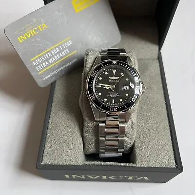 Invicta Pro Diver 200M Quartz Black Dial 8932 Men's Watch - BRAND NEW • £74.99