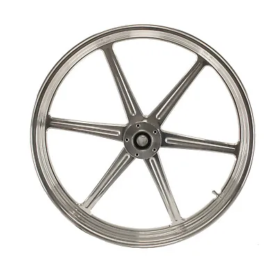 Ultima Revolver Polished CNC 26 X 3.5  Dual Disc Front Wheel For Harley/Custom • $709.64