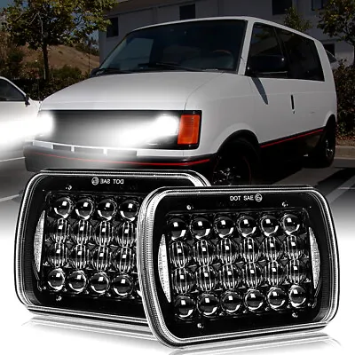 For Chevrolet Astro Express Cargo Van Pair 5x7 7x6  LED Headlights Sealed HI/LO • $59.99