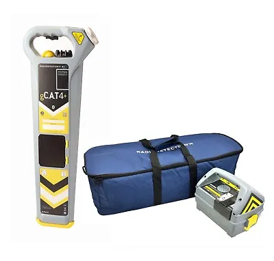 Radiodetection ECAT4+ Cable Avoidance Detector/ Cable Locator & Genny • £1599