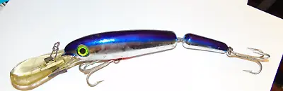 11  Vintage Mann's Stretch Jointed 30 Blue Chrome Fishing Lure Wahoo Tuna Mahi • $29.95