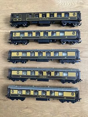 Hornby R4313 Pullman Coach X 5 OO Gauge Car No.7 Ursula Sheila Lucille Agatha • £25