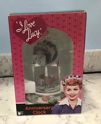 I Love Lucy Anniversary Collectible Decorative Standing Clock Lucy And Desi • $40