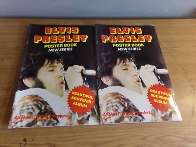 1977 Lot Of 2 Elvis Presley Poster Books • $9.99
