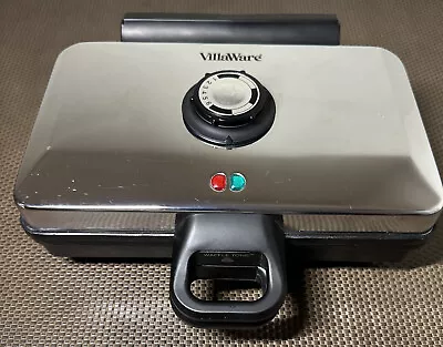 Vintage VillaWare Belgian Waffler Professional 5200-NS Temperature Control • $47.99