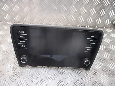 2017 Genuine Skoda Octavia Sat Nav Mmi Multimedia Display Screen Unit 5e0919605m • £314.99