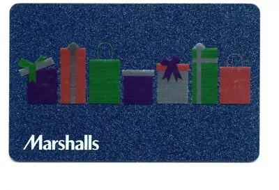 Marshalls Presents Gift Card No $ Value Collectible • $1.99