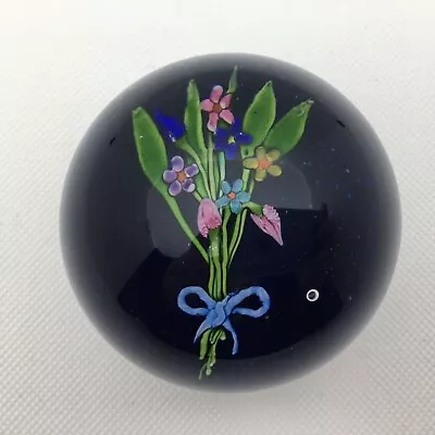 Early Paul Ysart  - Tied Bouquet - Paperweight - Monart Era • £290