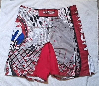 Venum Korean Zombie Jung Chan-sung UFC 163 Fight Shorts UFC MMA 31/32 Small • $99.99