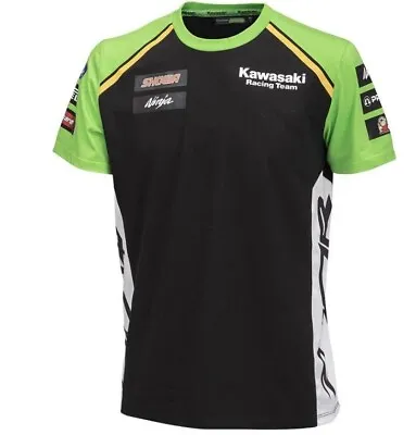 Kawasaki Ninja Zx10r Wsbk 2024 T Shirt Crew 177wbm24100m Medium • £40