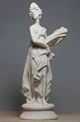 $39.60 • Buy DEMETER Ceres Greek Roman Goddess Mother Of Nature Handmade Statue Sculpture 