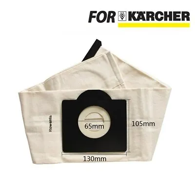 Washable Dust Bag Cloth For Karcher WD3 MV3 SE4001 A2200 A2500 A2600 A2900 A3100 • $17.59
