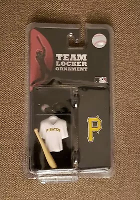 Pittsburgh Pirates Baseball Team Locker Room Christmas Ornament Black & Gold MLB • $16.99