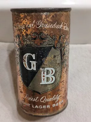 1950s GB Griesedieck Bros BEER Set Can *BRONZE* Flat Top Beer Can St Louis MO • $24.95