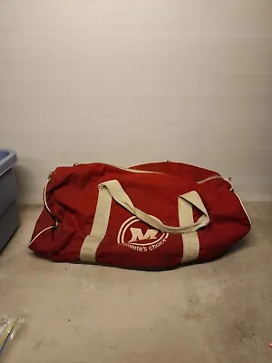 U7 Vintage Macgregor Med Gym Bag Duffle 80s The Athletes Choice Red Classic • $7.13