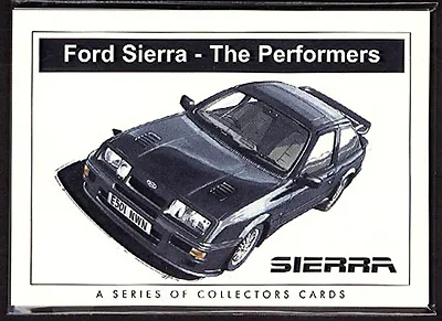 £3.75 • Buy FORD SIERRA  Original Collectors Card Set Of 7 - XR4i, RS Cosworth XR 4x4 RS 500