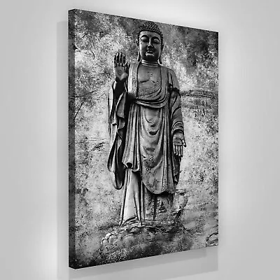 Buddha Wall Art Canvas Print Asian Meditation Poster Hindu Home Decor Yoga Sign • $229.95