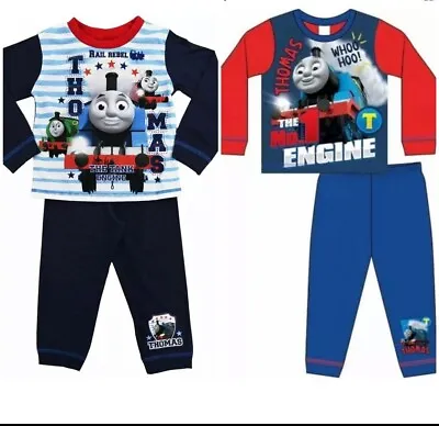 £6.99 • Buy Toddler Boys Thomas The Tank Engine Pyjamas Sleepwear Ages 18 Months To 5Years