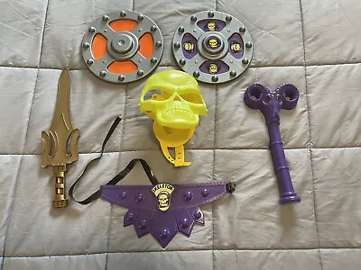 Masters Of The Universe HG Toys He-Man Skeletor Costume Accessories!  MOTU • $90