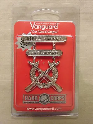 Usmc Us Marine Corps All Ranks Rifle Expert Silver Breast Badge 3rd Award Nip • $28.99