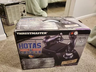 Used Thrustmaster HOTAS Cougar Flight Simulator - Throttle & Joystick • $60