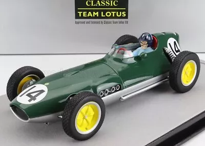 Tecnomodel Lotus F1 16 N 14 Dutch GP With Pilot Figure 1959 Graham Hill B - 1:18 • £179.13