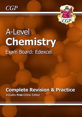 A-Level Chemistry: Edexcel Year 1 & 2 Complete Revision & Practi... By CGP Books • £11.99