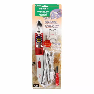 Clover Mini Iron II  The Adapter  For Sewing Quilting & Crafting 9100 • $29.50