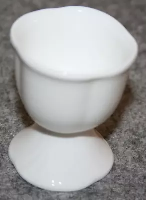 £10.43 • Buy White Bow Egg Cup Villeroy & Boch Porcelain