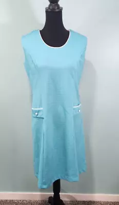 Vinatge 1960s Mod GOGO Dress Robin's Egg Blue • $35