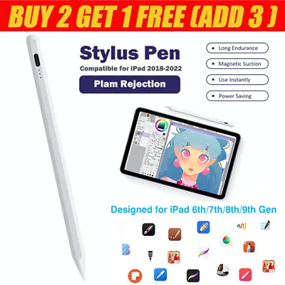 For Apple Pencil Stylus Pen 2nd Generation For IPad/iPad Air/iPad Pro/iPad Mini • $8.74
