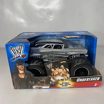 2006 Hot Wheels Monster Jam Truck 1/24 Diecast WWE The Undertaker W/Poster New • $31.99