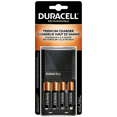 Duracell ION SPEED 4000 Hi-Performance Charger Includes 2 AA And 2 AAA NiMH • $18.38