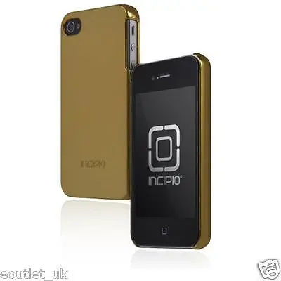 £6.99 • Buy Incipio Feather Ultra Thin Case For Apple IPhone 4/4S - Metalic Gold  BRAND NEW