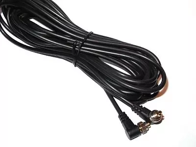 £11.99 • Buy 5 Meter PC To PC, Male To Male Flash PC Sync Cord Cable For Sync Remote Flash