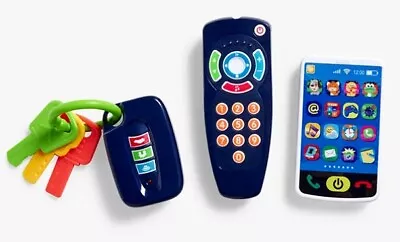 My First Gadget Set John Lewis Mobile Phone Remote Keys Toy Children 12 Months • £13.49