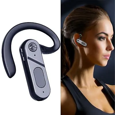 Wireless Bluetooth Ear Hook With Noise Canceling Mic Open-Ear For Driving • $9.99