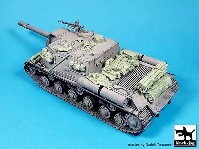 Black Dog 1/35 ISU-152 Tank Stowage And Accessories WWII (for Zvezda Kit) T35235 • $31.32