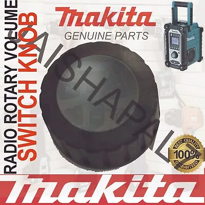 Makita Replacement Rotary Knob Site Radio Bmr102 Bmr104 Dmr104 Dmr104w - Se161 • £5.99