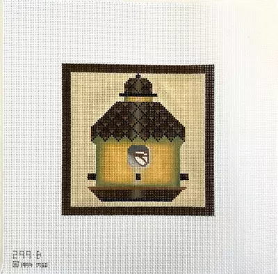 $10 • Buy Bird House 1994 299B-MELISSA SHIRLEY MSD-Hand Painted Needlepoint Canvas