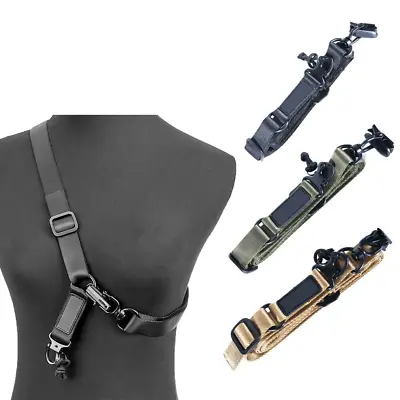 Tactical 2 Points Safety Lanyard Sling MS2 Bungee Military Gun Strap For Outdoor • $11.98