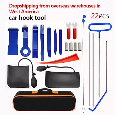 22Pcs Emergency Auto Tool Window-Car Door Open Unlock/Lock Out Universal Kits • $38.99