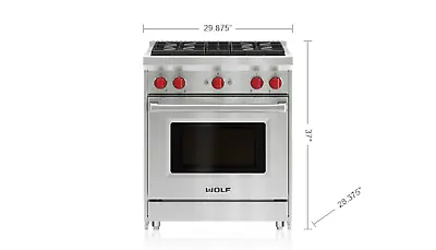 Wolf GR304-LP 30  Gas Range • $4363