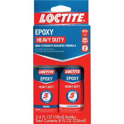 Loctite Epoxy Heavy Duty Epoxy Resin E Hardener Set (1365736) • $18.74